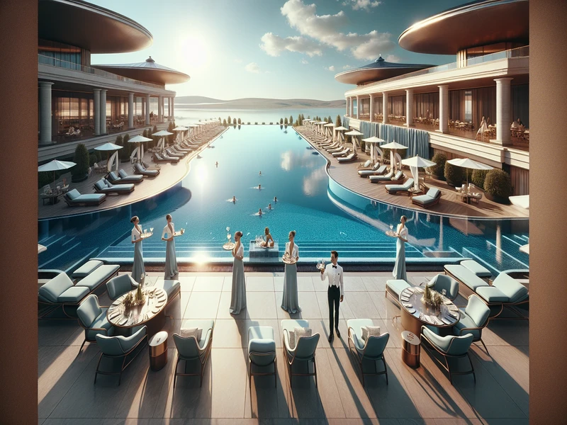 Medence - Elegance Casino Resort