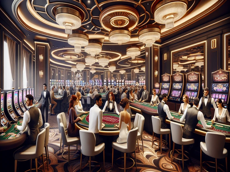 Kaszinó - Golden Crown Hotel & Casino