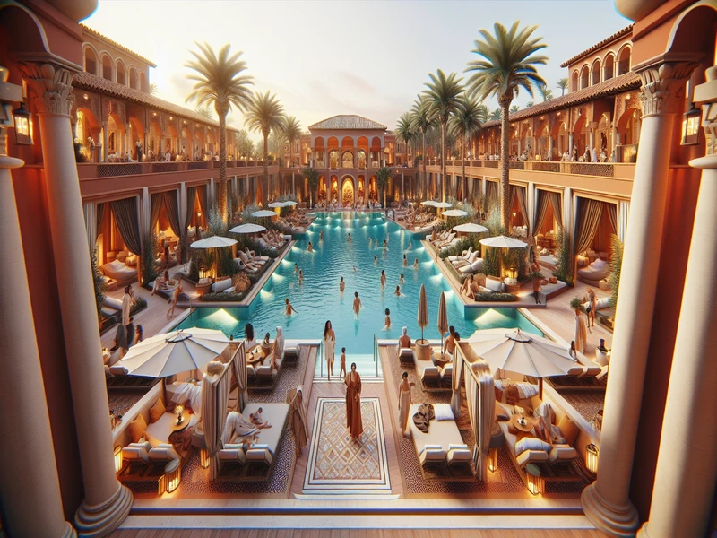 Medence - Golden Crown Hotel & Casino